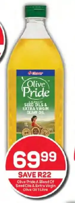 Pick n Pay Olive Pride A Blend Of Seed Oils & Extra Virgin Olive Oil 1 Litre offer