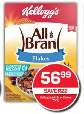 Pick n Pay Kellogg's All-Bran Flakes 750g offer