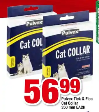 OK Foods Pulvex Tick & Flea Cat Collar 350mm each offer