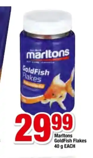 Marltons GoldFish Flakes 40g each