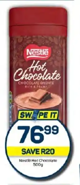 Pick n Pay Nestle Hot Chocolate 500g offer