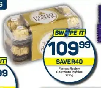 Pick n Pay Ferrero Rocher Chocolate Truffles 200g offer