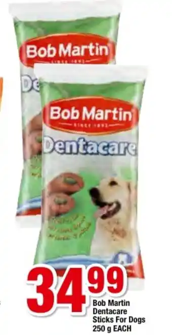 OK Foods Bob Martin Dentacare Sticks for Dogs 250g each offer