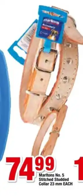 OK Foods Marltons No.5 Stitched Studded Collar 23mm each offer