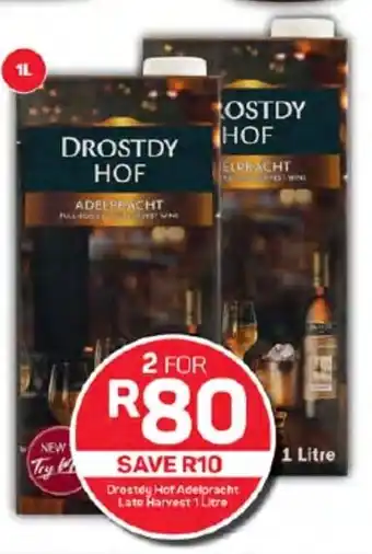 Pick n Pay Drostdy Hof Adelpracht Late Harvest 1 Litre offer