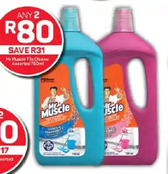 Pick n Pay Mr Muscle Tile Cleaner Assorted 750ml offer