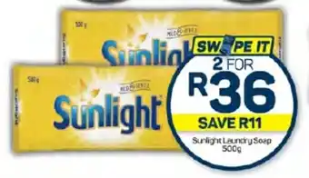 Pick n Pay Sunlight Laundry Soap 500g offer