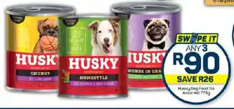 Pick n Pay Husky Dog Food Tin Assorted 775g offer