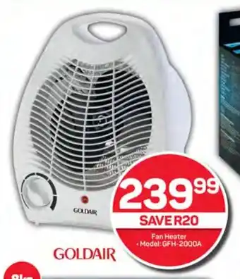Pick n Pay GOLDAIR Fan Heater offer