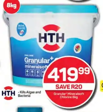 Pick n Pay HTH Granular Mineralsoft Chlorine 8kg offer