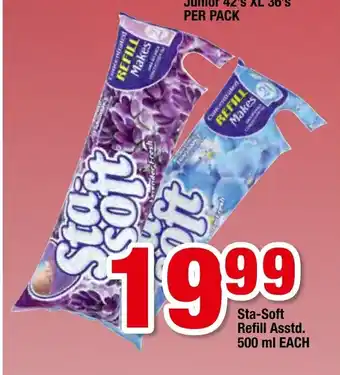 Sta-Soft Refill Asstd 500ml each