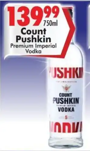 Count Pushkin Premium Imperial Vodka