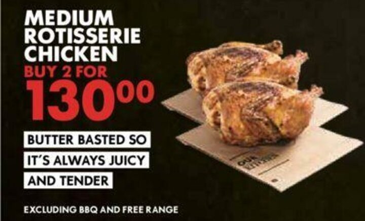 Medium Rotisserie Chicken offer at Woolworths