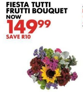 Woolworths Fiesta Tutti Frutti Bouquet offer