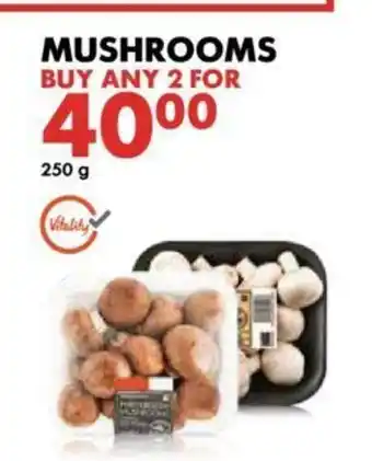 Woolworths Mushrooms offer