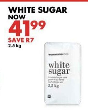 Woolworths White Sugar offer