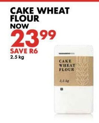 Woolworths Cake Wheat Flour 2.5kg offer