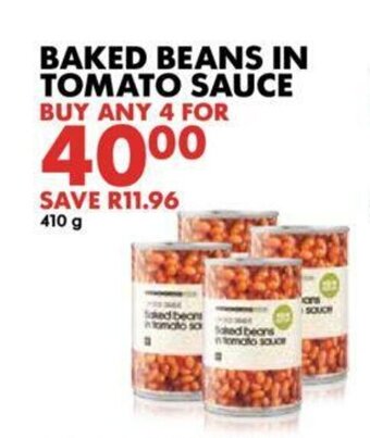 Woolworths Baked Beans in Tomato Sauce offer