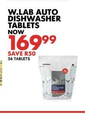 Woolworths W.Lab Auto Dishwasher Tablets offer