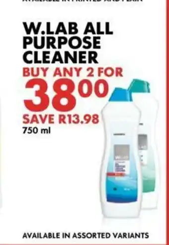 Woolworths W.Lab All Purpose Cleaner offer