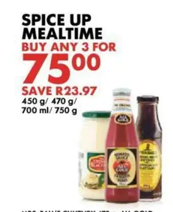 Woolworths Spice Up Mealtime offer