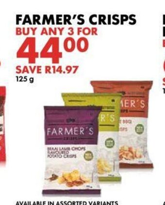 Woolworths Farmer's Crisps offer