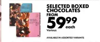 Selected Boxed Chocolates