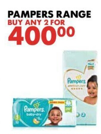 Woolworths Pampers Range offer