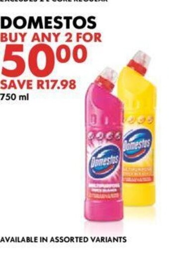 Woolworths Domestos offer