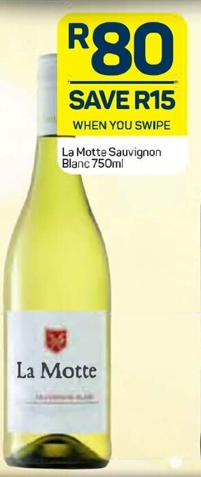 Pick n Pay Liquor La motte Sauvignon Blanc 750ml offer