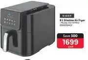 Makro Eiger 8L Slimline Air Fryer EG-SFPA10-Each offer