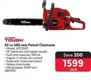 Makro Hyper Tough 52cc 460mm Petrol Chainsaw HTCS52P offer