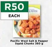 Food Lover's Market Pacific West Salt & Pepper Squid Chunks-360g Each offer