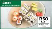 12-Piece Sushi Platter-Each