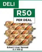 Eskort Liver Spread-5 x 100g Per Deal