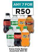 Coca cola Range Assorted-For Any 7 x 300ml offer at Food Lover's Market