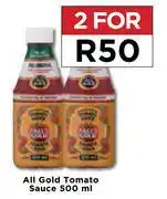 Food Lover's Market All Gold Tomato Sauce-For 2 x 500ml offer