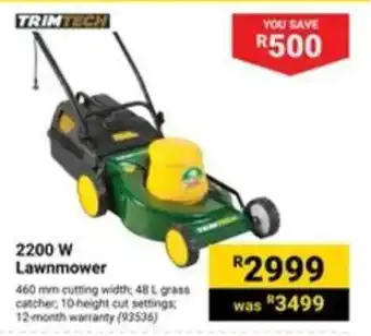 Builders Warehouse 2200 W Lawnmower offer