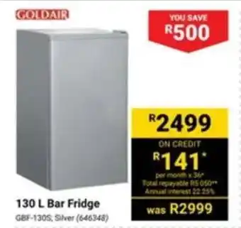 130 L Bar Fridge