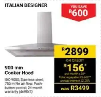 900 mm Cooker Hood