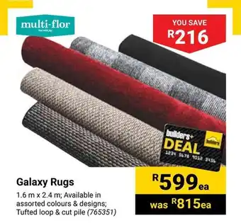 Builders Warehouse Galaxy Rugs offer