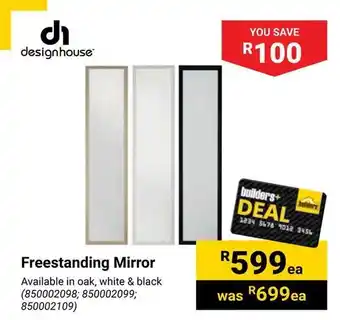 Builders Warehouse Freestanding Mirror offer