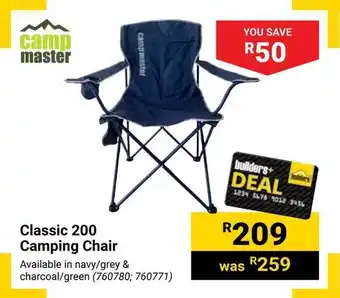 Builders Warehouse Classic 200 Camping Chair offer