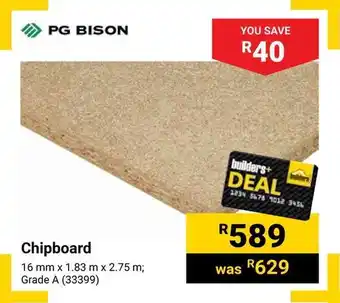 Builders Warehouse Chipboard offer