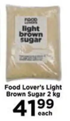 Food Lover's Market Food Lover's Light Brown Sugar 2 kg offer