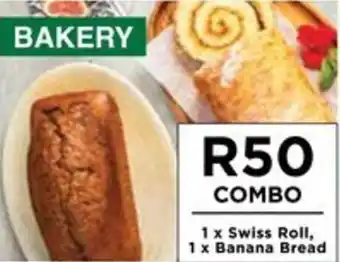 Food Lover's Market 1 x Swiss Roll, 1 x Banana Bread offer