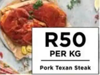 Food Lover's Market Pork Texan Steak offer