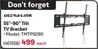 Ultra-Link 55"-90" Tilt TV Bracket