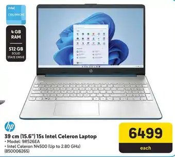 hp 39 cm (15.6") 15s Intel Celeron Laptop