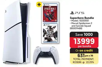 Makro PS5 Superhero Bundle offer